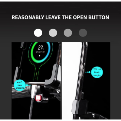 Suport telefon cu umbrela pentru ghidon bicicleta
