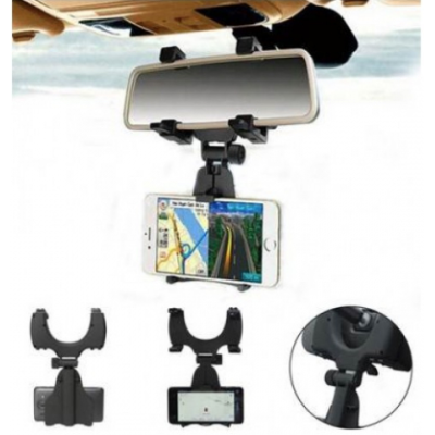 Suport telefon JHD-97 cu prindere pe oglinda retrovizoare