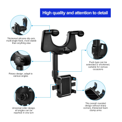 Suport Telefon Mobil cu prindere la Oglinda Retrovizoare ZJ 099 COD