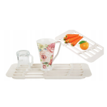 Suport telescopic pentru chiuveta alb 33x17cm