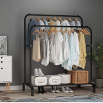 Suport umerase haine cu bara dubla