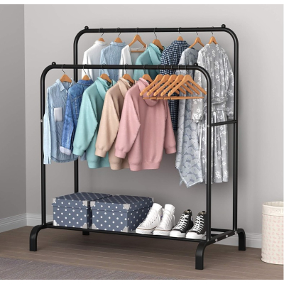 Suport umerase haine cu bara dubla