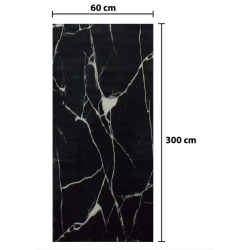 Tapet autoadeziv rola model marmura NEAGRA 300x60 cm