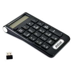 Tastatura Numerica Extensie cu Receptor Wireless USB 3.0 Andowl QJP30
