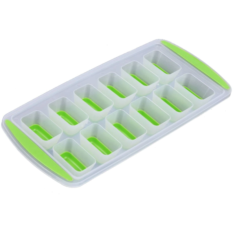 Tava forme pentru gheata 12 cuburi dreptunghiulare 50 gr