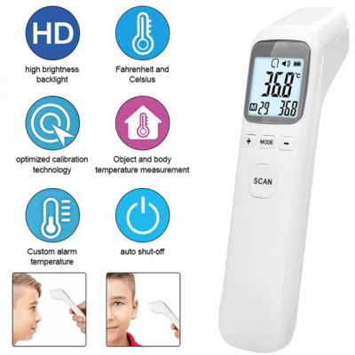 Termometru Digital T1502 pistol cu Infrarosu Corporal si Ambiental