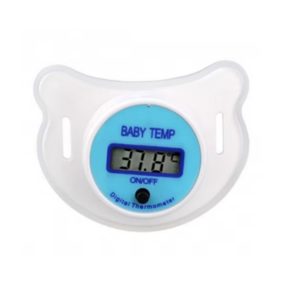 Termometru Electronic pentru Bebelusi tip Suzeta 2 in 1 cu ecran