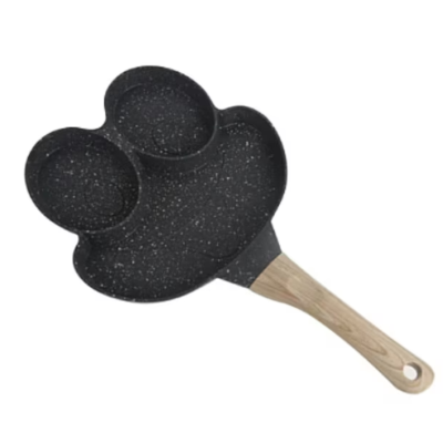 Tigaie antiaderenta cu 3 compartimente forma de broscuta