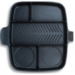 Tigaie grill multifunctionala cu 5 compartimente pentru gatit MANER LEMN