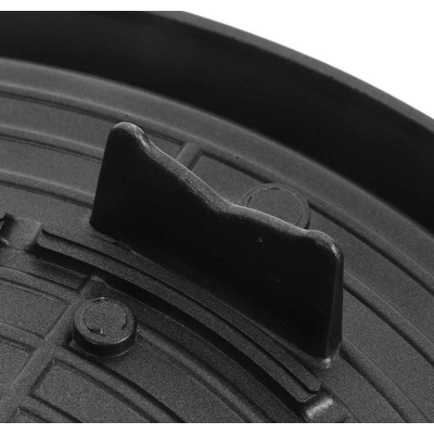 Tigaie rotunda pentru gratar AO 78288 dimensiune 32cm strat antiaderent