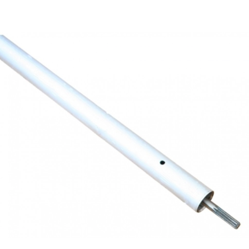 Tija cu teava pentru motocoasa diametru 25mm si 9 caneluri MX166