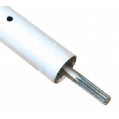 Tija cu teava pentru motocoasa diametru 25mm si 9 caneluri MX166 