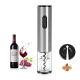Tirbuson electric pentru sticle de vin cu dispozitiv inlaturare sigiliu Argintiu