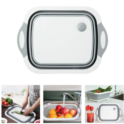 Tocator 3 in 1 multifunctional  pliabil  scurgator  uscator pentru alimente