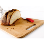 Tocator cu maner 34x24 cm Bambus