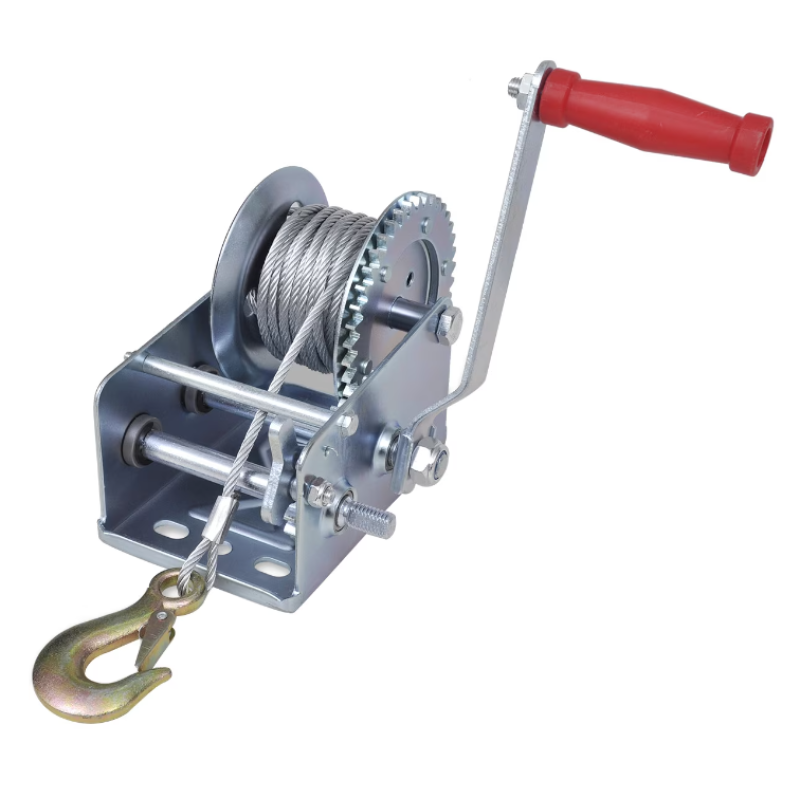 Troliu Manual cu Cablu 10 M 900Kg ( 2000Lbs )