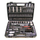 Trusa 108 Piese cu Chei clicket, Biti si Tubulare, Crom-Vanadium