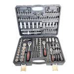 Trusa 172 Piese cu Chei clicket, Biti si Tubulare, Crom-Vanadium