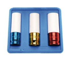 Trusa 3 prezoane cu protectie silicon 17 19 21mm