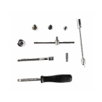 Trusa 46 Piese chei tubulare si biti AN