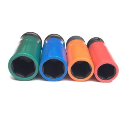 Trusa 4 tubulare cu protectie COLORATA pentru prezoane masura 17 19 21 22 mm