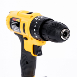 Trusa Bormasina/Autofiletanta cu percutie  110 piese 24 V cu 2 acumulatori si incarcator