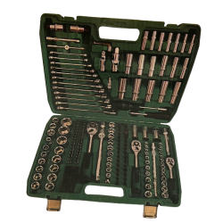 Trusa Chei Tubulare CR-V si Clicket 216 Piese Cutie Verde