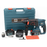 Trusa ciocan rotopercutor German Meister cu 2 acumulatori 36V - 6 ah