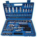 Trusa de scule 108 piese chei tubulare cromate