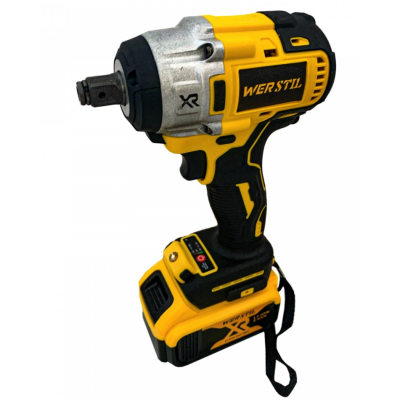 Trusa de Scule Werstil  Pistol de Impact 320 Nm si Polizor Unghiular 2 Acumulatori 36 V 5 AH