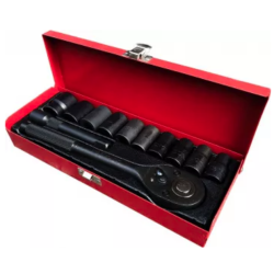 Trusa Profesionala chei tubulare 1/2 impact 12 piese