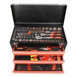Trusa profesionala de scule tip GEANTA cu 408 piese 4 sertare si maner transport