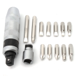 Trusa Surubelnita de impact 14 piese cu 12 biti metalici surubelnita si adaptor