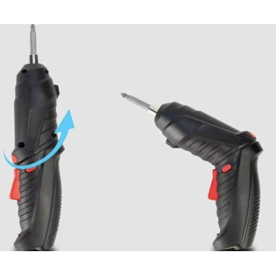 Trusa surubelnita electrica fara fir cu accesorii 1800mah maner ajustabil