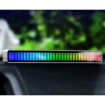 UB Bara cu leduri RGB sincronizare muzicala lumini de ritm senzor sunet 32 leduri