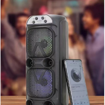 UB Boxa portabila KTS 1259 de 4 inch X 2 cu led multicolor