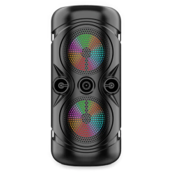 UB Boxa Portabila ZQS 4259 Microfon Bluetooth Mp3 Digital Player 2 Difuzoare Led RGB DEP