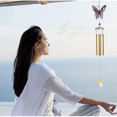 UB Clopotel de vant Fluture 40 cm HASAN