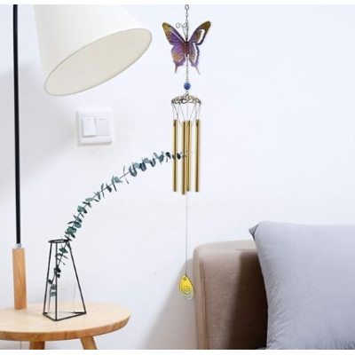 UB Clopotel de vant Fluture 40 cm HASAN