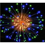 UB Instalatie Papadie 99LED Colorate cu Focuri de Artificii 