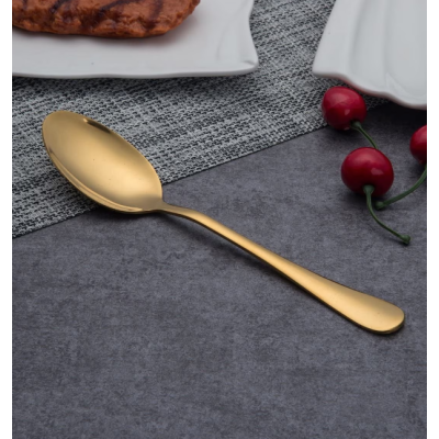 UB Set 6 linguri otel inoxidabil auriu HS