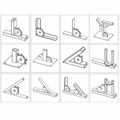 UB Vinclu Magnetic SUDURA 75 LBS cu gaura pentru teava JK