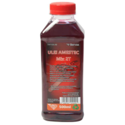 Ulei amestec MIX 2T pentru drujba si MTC (motocositori) rosu 500ml