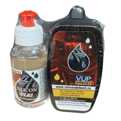 Ulei siliconic pentru bord capacitate 100ML cu burete