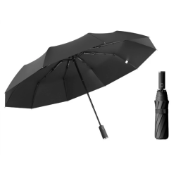 Umbrela telescopica automata NEAGRA impermeabila protective UV