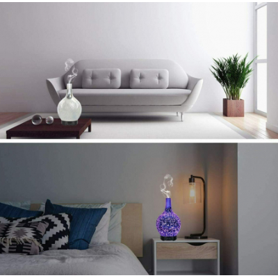 Umidificator Andowl Q XJ205 aromaterapie 120ml lumina RGB