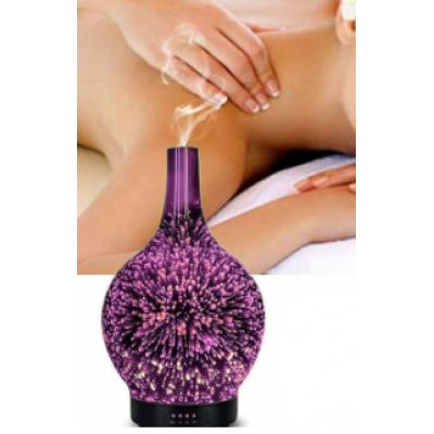 Umidificator Andowl Q XJ205 aromaterapie 120ml lumina RGB