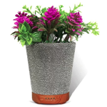 Umidificator aromaterapie in forma de ghiveci cu flori 7 culori programabil oprire automata