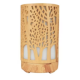 Umidificator aromaterapie ultrasunet model copac rezervor 200 ml 7 culori led lemn deschis