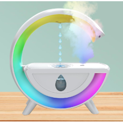 Umidificator cu lumina RGB T00KS antigravitatie aromaterapie